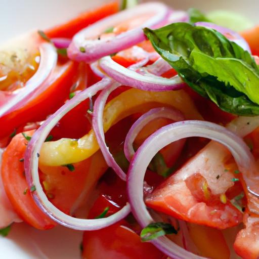 Brighten Your Meal: Quick 10-Min Tomato & Onion Salad