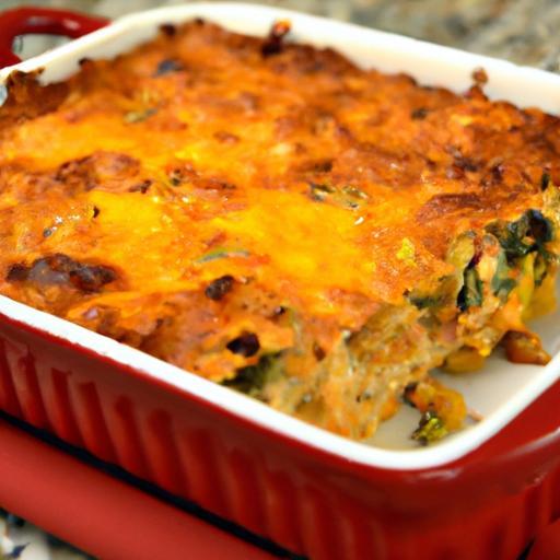 Southwest Chicken and Cornbread Casserole: A Flavorful Twist