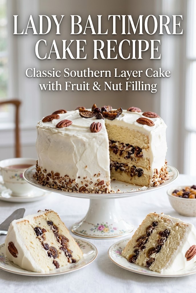 Lady Baltimore Cake Recipe: History and Timeless Charm