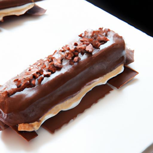 Indulge in Creamy Delight: Chocolate Éclair Ice Cream Bars