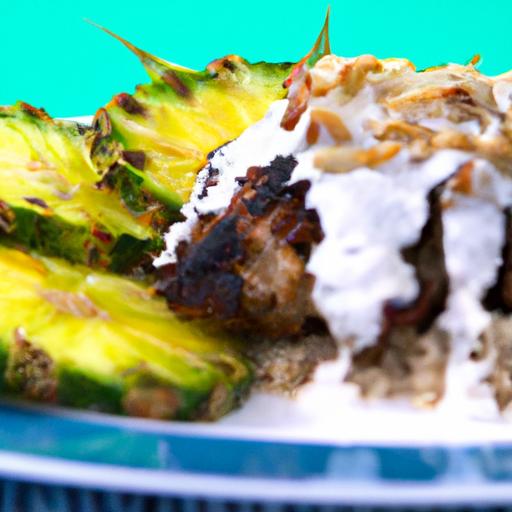 Tropical Twist: Jerk Chicken with Pineapple Salsa & Coconut Rice