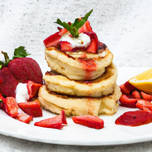Delightful Mini Pancake Stacks on Skewers: A Tasty Twist