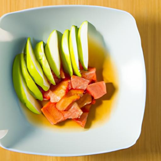 Tropical Twist: Crafting Spicy Crab & mango Poke Bowls