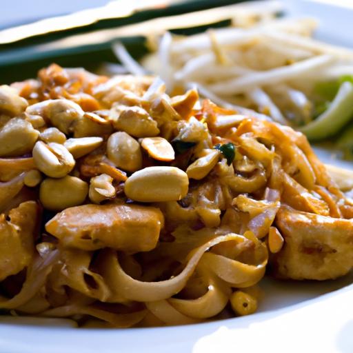 Classic Chicken Pad Thai with Peanuts: A Flavorful Journey