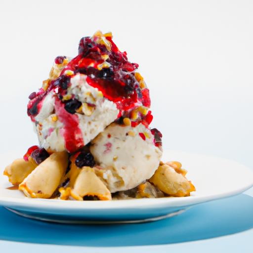 Crunchy Delight: Ice Cream 