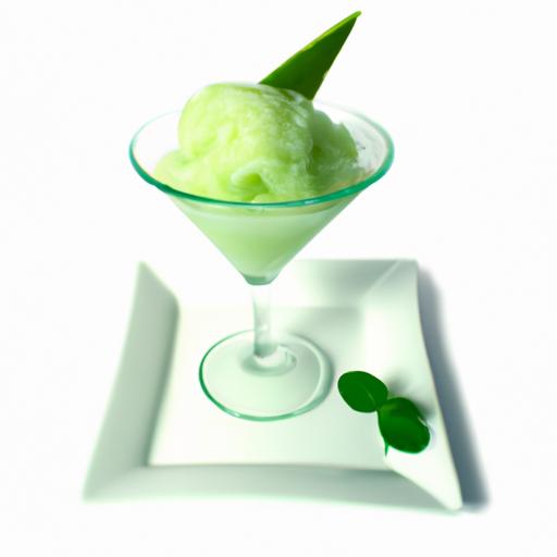 Zesty Fresh Lemon and Basil Sorbet: A Refreshing Treat