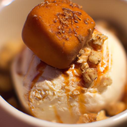 Sweet Potato & Toasted Marshmallow Ice Cream Delight