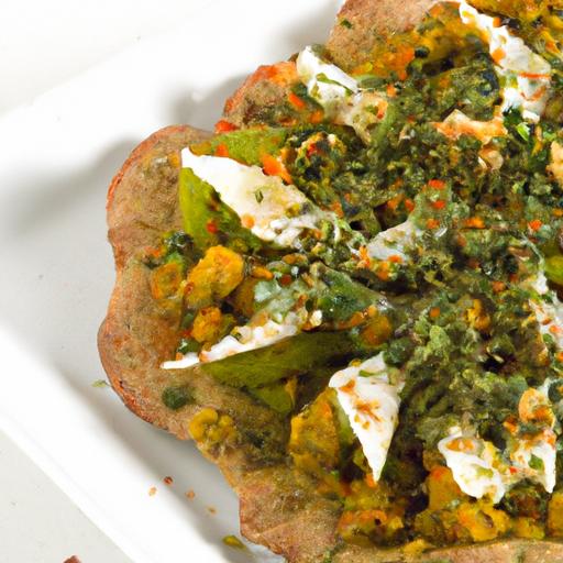 Gourmet Taco Pizza: Goat Cheese & Cilantro-Lime Twist