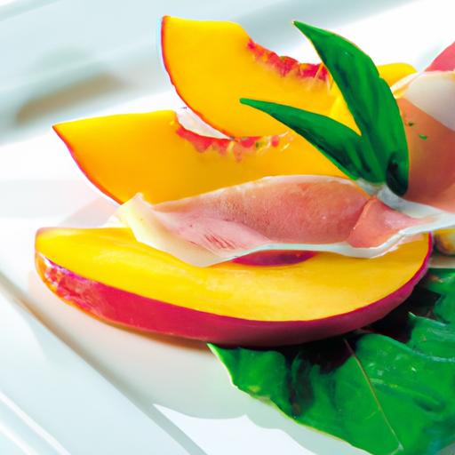Summer Peach Caprese: A Basil & Prosciutto Twist Delight