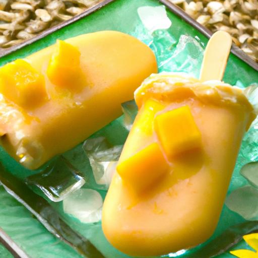 Refreshing Healthy Mango Sticky Rice Popsicles to⁤ Beat Heat