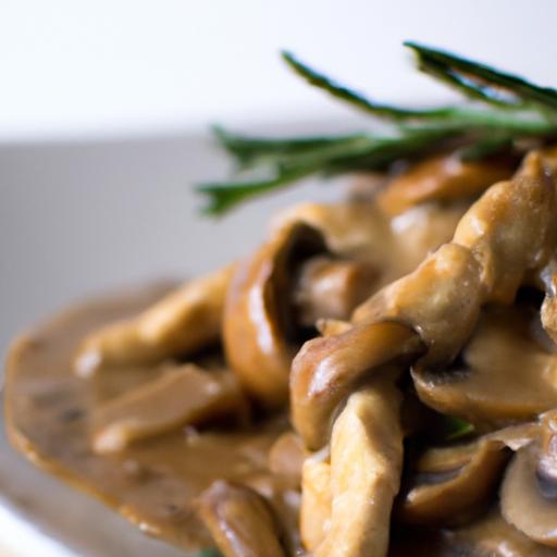Savoring Chicken Marsala: A Rich Mushroom Sauce Delight