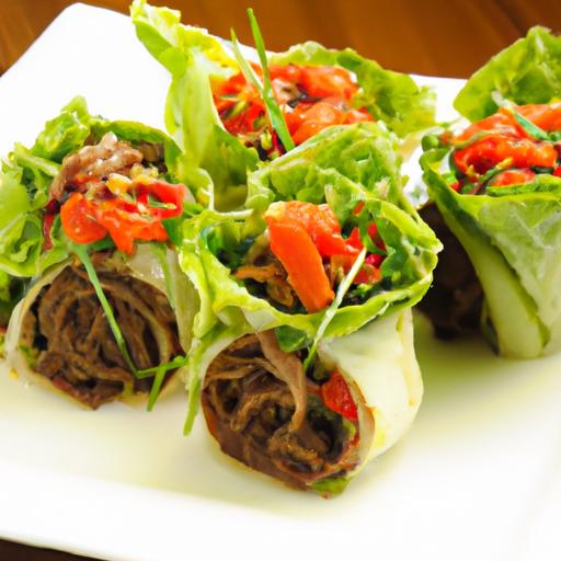 Wrap Up Flavor: Easy Korean Bulgogi beef Lettuce Bites