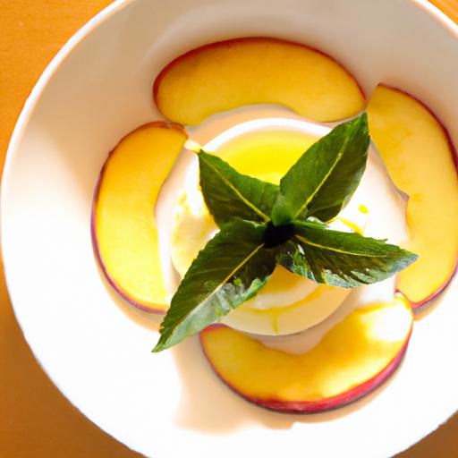 Fresh & Easy: 10-Minute Peach, Burrata, and Basil salad