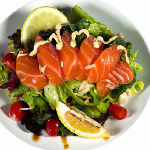 Deconstructed Sushi bowls with Salmon: A Fresh Flavor Twist