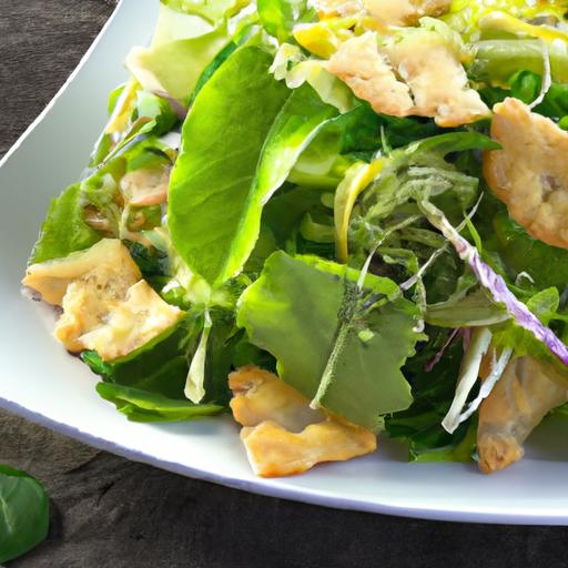 Refresh & Revitalize: Detox Salad with Zesty Lemon Ginger Dressing