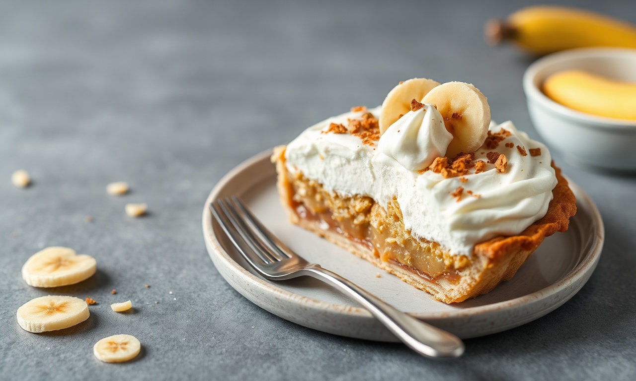 Decadent Banoffee Treat: rich toffee banana cream pie perfection.
