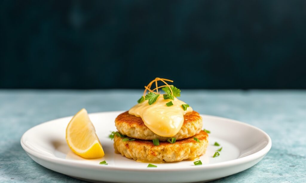 Jackfruit crab cakes with zesty aioli recipe