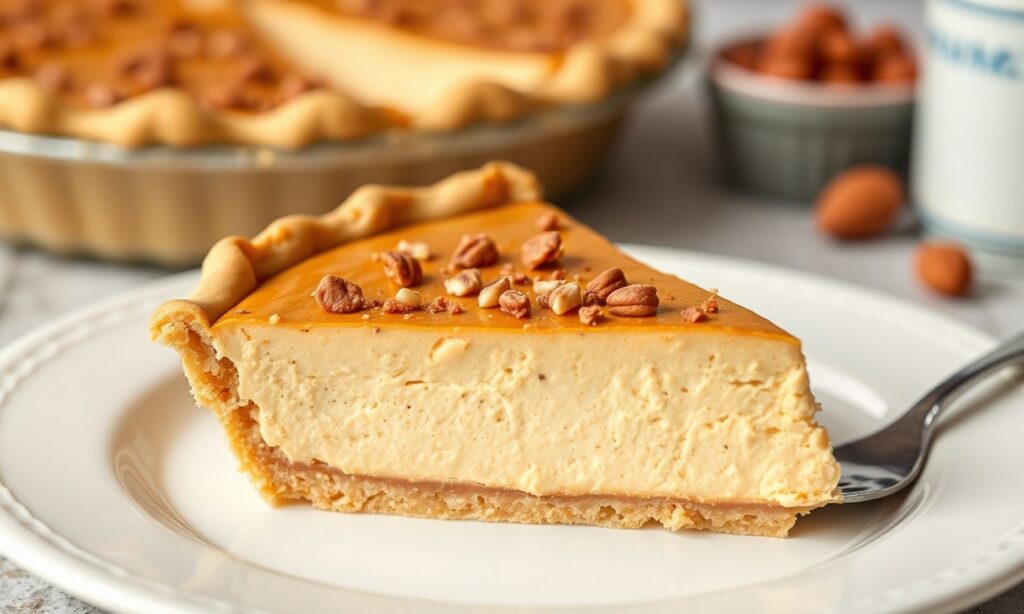 Timeless delight: Simple Amish peanut butter cream pie recipe.