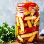 Make homemade giardiniera pickles: crisp, zesty, easy recipe.