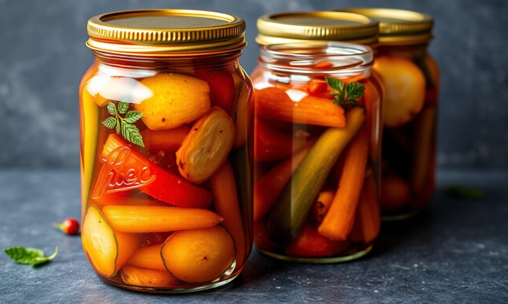 Make homemade giardiniera: crisp, zesty pickles bursting with bold flavor.