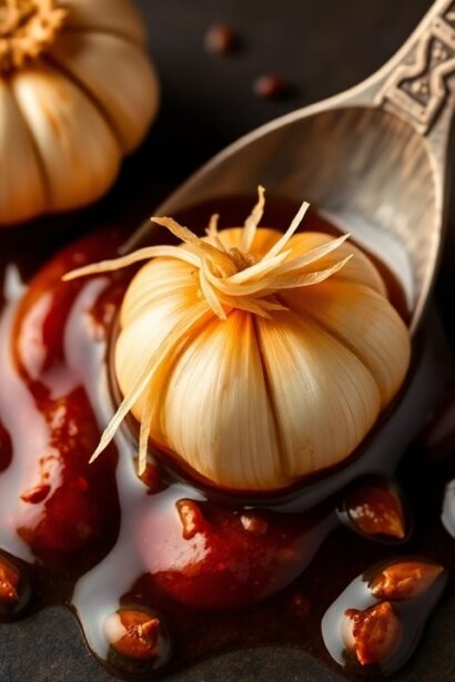Unlock bold flavors: homemade Sichuan chili oil with crispy garlic.