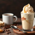 Creamy no-churn coffee toffee ice cream, sweet and simple recipe.