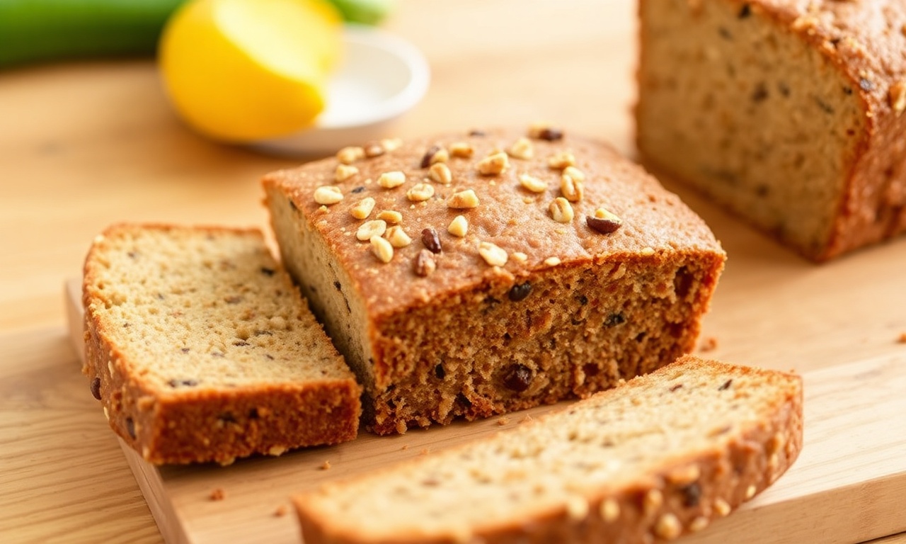Moist nutty zucchini bread, a comforting classic recipe.