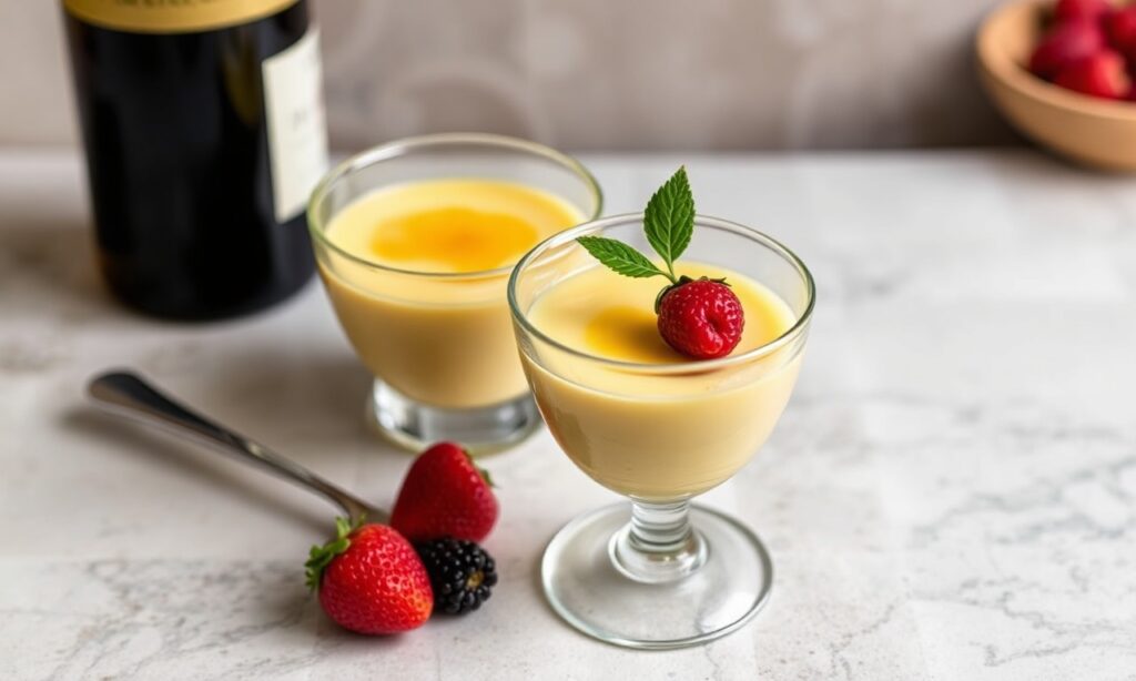 Silky Marsala Zabaglione: Italy's classic custard delight.