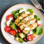 Quick Greek yogurt chicken salad recipe, healthy and fast.
