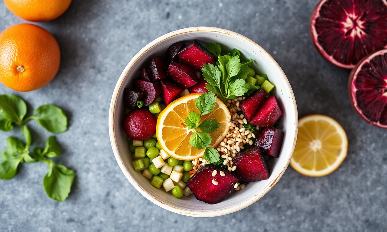 Crafting beet and citrus poke bowls: bright, bold, and delicious.