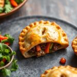 Hearty beef and veggie hand-pies, savory bites to savor.