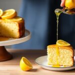 Yuzu olive oil cake with zesty glaze, a bright bake.