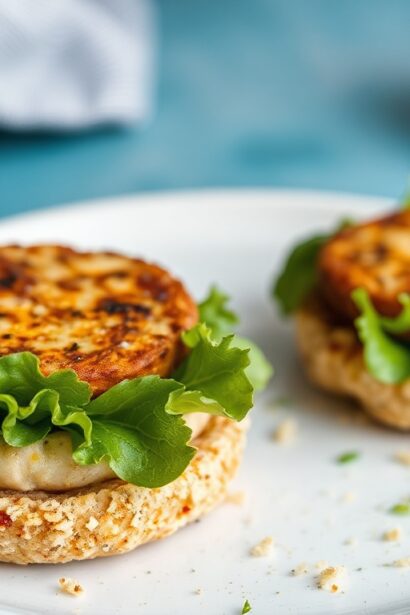 Wholesome tuna patties: healthy, breadcrumb-free recipe.