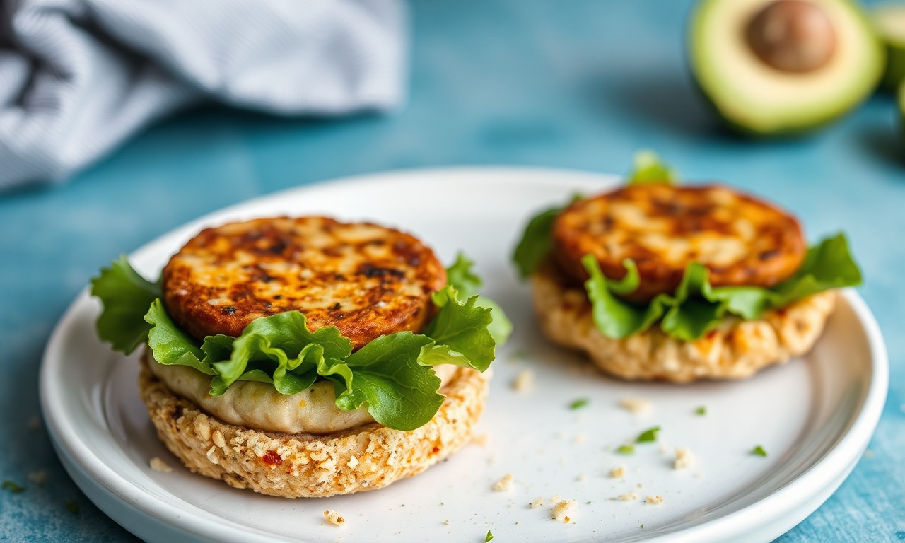 Wholesome tuna patties: healthy, breadcrumb-free recipe.