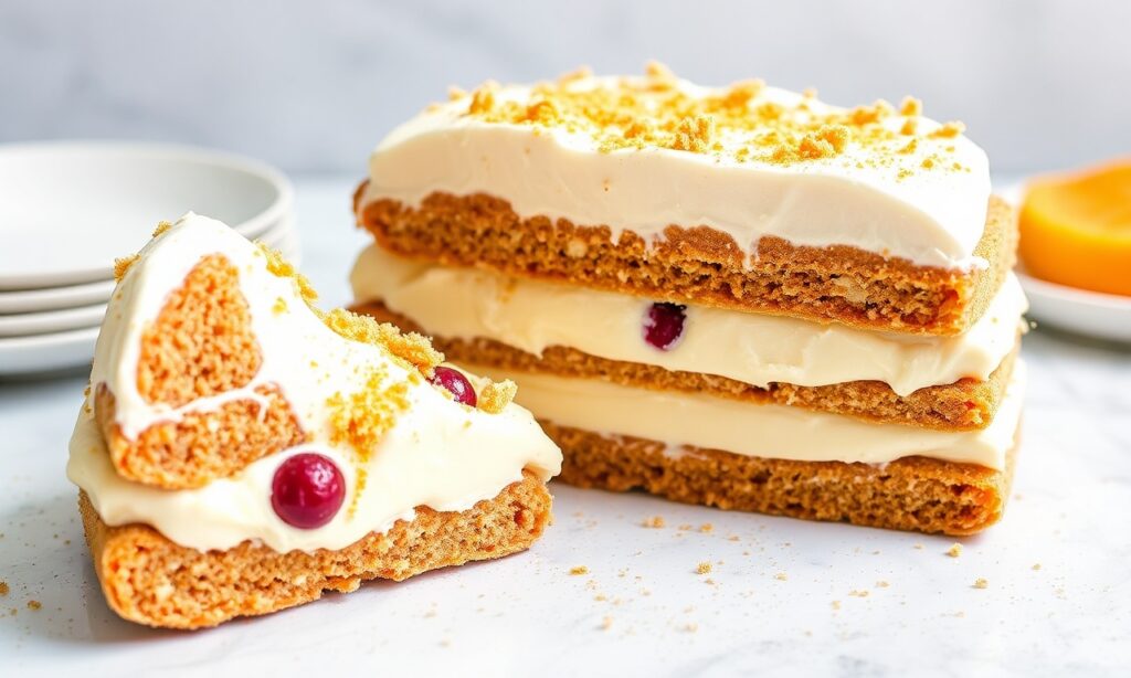 Easy no-bake éclair cake: decadent, no-fuss dessert delight.