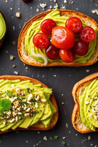 Quick, easy, delicious avocado toasts: Top 10 recipes.