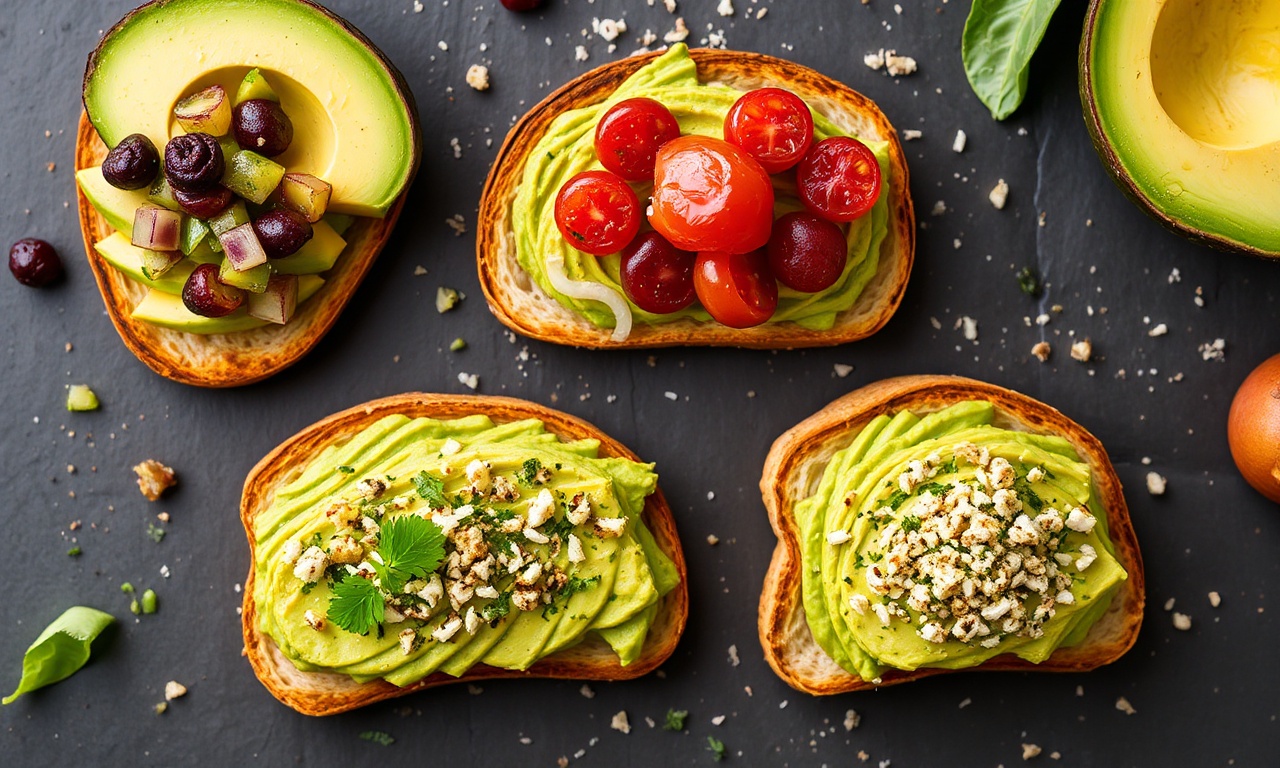 Quick, easy, delicious avocado toasts: Top 10 recipes.