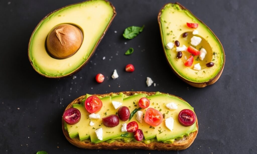 Quick, delicious avocado toasts for busy mornings. Maximum taste.