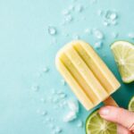 Refreshing avocado lime popsicles: creamy, cool, delightful summer treat.