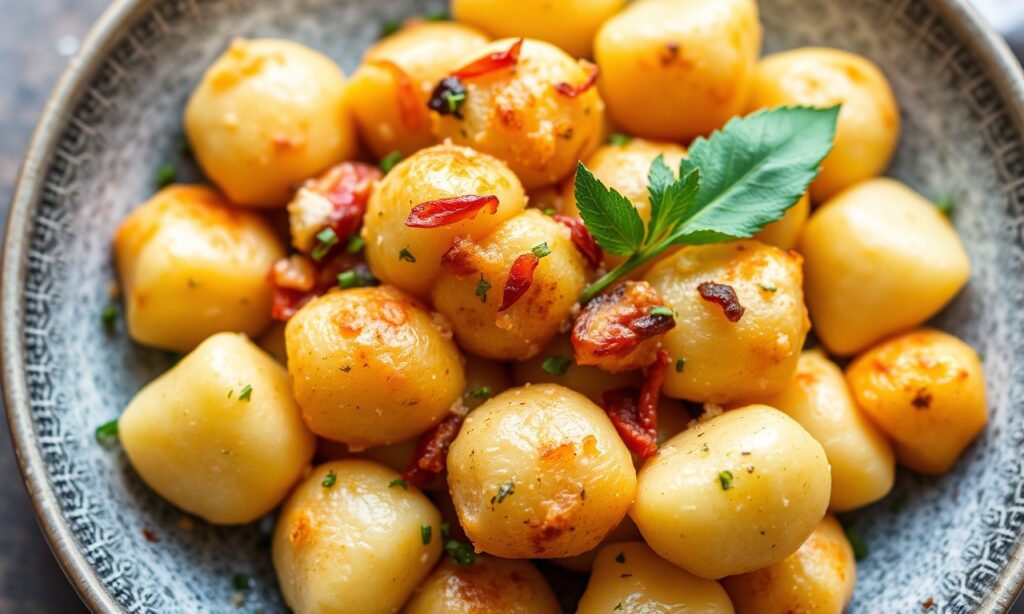 Quick pan-fried gnocchi recipe: 15-minute delight when hungry.