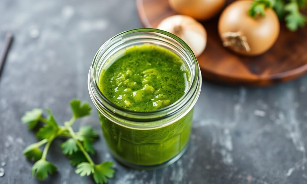 Zesty Italian salsa verde magic for vibrant, flavorful dishes.
