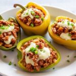Philly Cheesesteak stuffed peppers: a delicious flavor-packed twist.