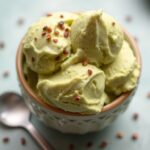 Creamy avocado ice cream: a rich, nutritious, and indulgent dessert.