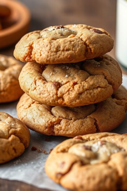 Irresistible chewy molasses ginger cookies, warm and spiced.